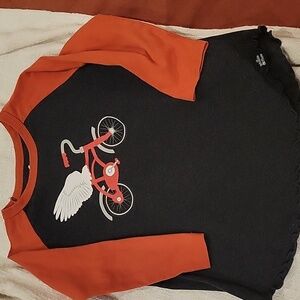Whistle and flute 5/6 years bike shirt